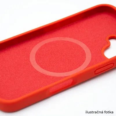 Sturdo silikónové puzdro iPhone 16 Pro, červené (Premium Magsafe)