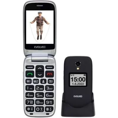 Evolveo EasyPhone FS čierny (EP-771-FSB)