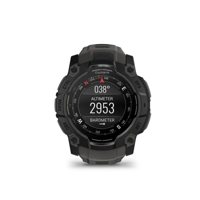 Garmin Instinct 3 - 50mm, AMOLED, Black, Charcoal silicone band (010-03020-00) - SK Distribúcia