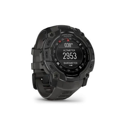 Garmin Instinct 3 - 50mm, AMOLED, Black, Charcoal silicone band (010-03020-00) - SK Distribúcia