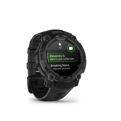 Garmin Instinct 3 - 45mm, AMOLED, Black, Black silicone band (010-02936-00) - SK Distribúcia