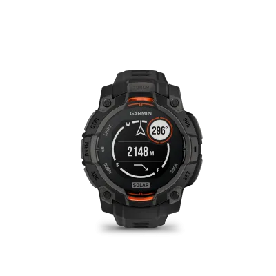 Garmin Instinct 3 - 45mm, Solar, Black, Black silicone band (010-02934-00) - SK Distribúcia