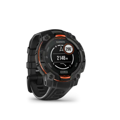 Garmin Instinct 3 - 45mm, Solar, Black, Black silicone band (010-02934-00) - SK Distribúcia