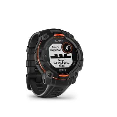 Garmin Instinct 3 - 45mm, Solar, Black, Black silicone band (010-02934-00) - SK Distribúcia