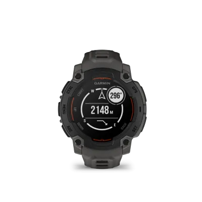 Garmin Instinct E - 45mm, Black, Charcoal silicone band (010-02933-00) - SK Distribúcia
