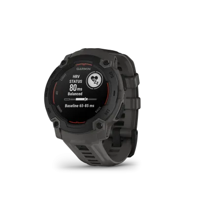 Garmin Instinct E - 45mm, Black, Charcoal silicone band (010-02933-00) - SK Distribúcia