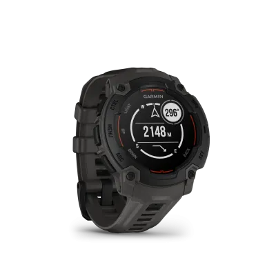 Garmin Instinct E - 45mm, Black, Charcoal silicone band (010-02933-00) - SK Distribúcia