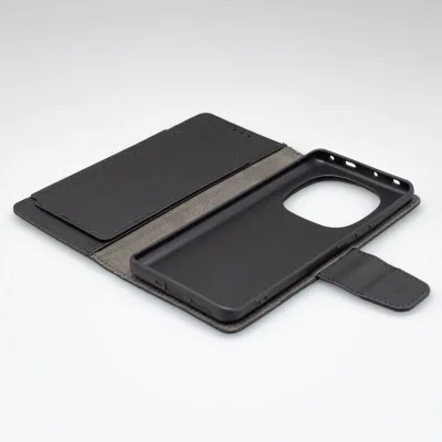 mobilNET knižkové puzdro Xiaomi Redmi Note 14 Pro+ 5G, čierna (Daze)