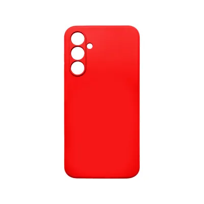 mobilNET silikónové puzdro Samsung Galaxy S25+, červené (Fiber)