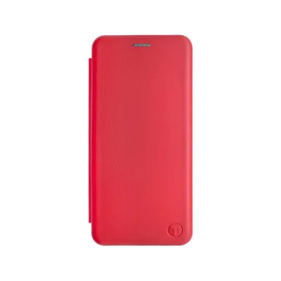 mobilNET knižkové puzdro Samsung Galaxy A16 5G, červené (Lichi)