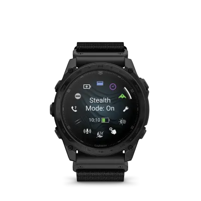 Garmin tactix 8 - 51mm, AMOLED, Sapphire, Black DLC Titanium, Tactical black nylon band Part. N (010-03406-01)