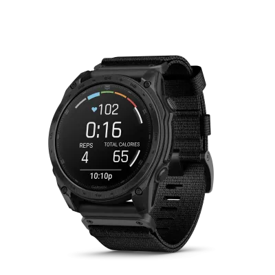Garmin tactix 8 - 51mm, AMOLED, Sapphire, Black DLC Titanium, Tactical black nylon band Part. N (010-03406-01)