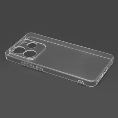 mobilNET silikónové puzdro Xiaomi Redmi Note 14 5G, priehľadné (Moist)