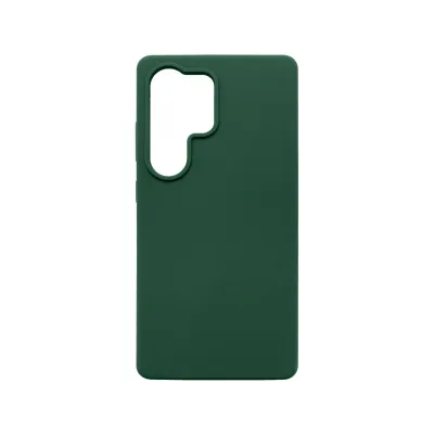 Sturdo silikónové puzdro Samsung Galaxy S25 Ultra, tmavozelené (Premium Magnetic)
