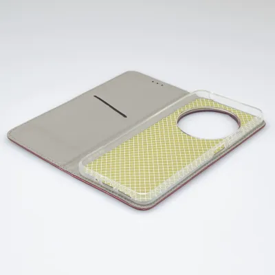 mobilNET knižkové puzdro Xiaomi Redmi 14C, bordové (Smart)