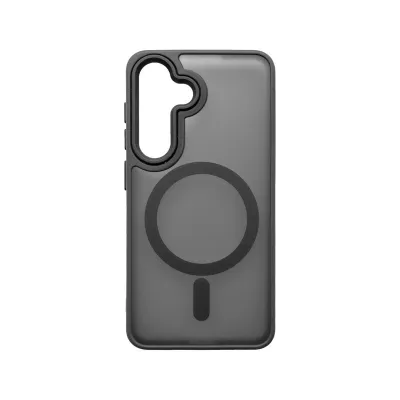 Sturdo plastové puzdro Samsung Galaxy S25+, čierne (Magsafe Frosted)