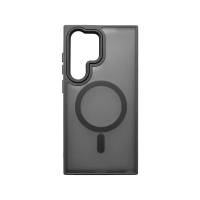 Sturdo plastové puzdro Samsung Galaxy S25 Ultra, čierne (Magsafe Frosted)