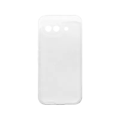 mobilNET silikónové puzdro Google Pixel 9a, priehľadné (Moist)