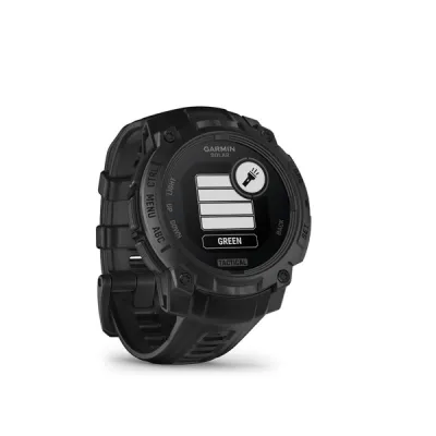 Instinct 3 - 45mm, Solar, Tactical Edition Black, Black silicone band (010-02934-50) - SK Distribúcia