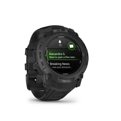 Instinct 3 - 50mm, AMOLED, Tactical Edition Black, Black silicone band (010-03020-50) - SK Distribúcia