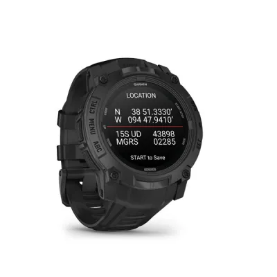 Instinct 3 - 50mm, AMOLED, Tactical Edition Black, Black silicone band (010-03020-50) - SK Distribúcia