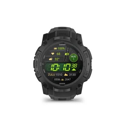 Instinct 3 - 50mm, AMOLED, Tactical Edition Black, Black silicone band (010-03020-50) - SK Distribúcia