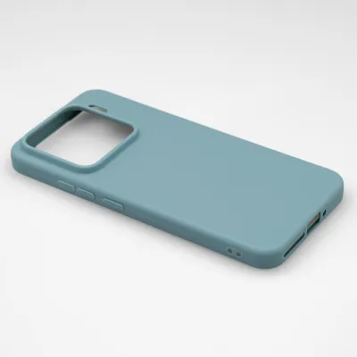 mobilNET silikónové puzdro Xiaomi 15, sivomodré (Matt)