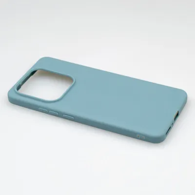 mobilNET silikónové puzdro Xiaomi Redmi Note 14 5G, sivomodré (Matt)
