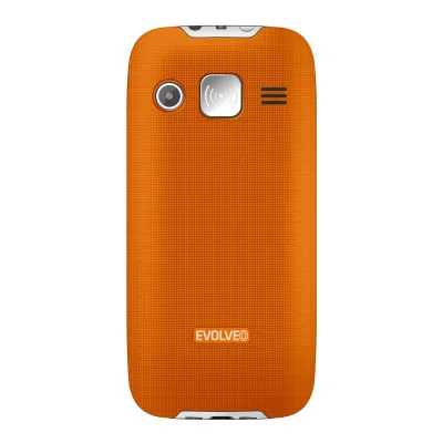 EVOLVEO EasyPhone XR oranžový s nabíjacím stojančekom EP-601-XR-OR