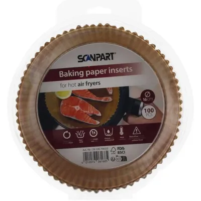 ScanPart papier na pečenie priemer 16cm 100ks SCA2910070002