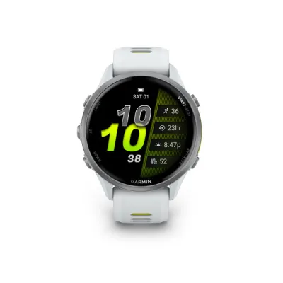 Forerunner 970, Whitestone/Amp Yellow (010-02969-11)