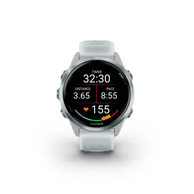 Forerunner 570 - 42mm, Whitestone/Cloud Blue (010-02970-01)