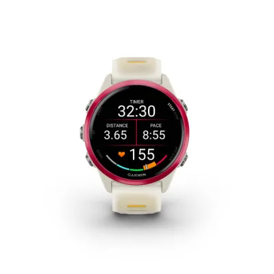 Forerunner 570 - 42mm, Bone/Raspberry/Mango (010-02970-02)