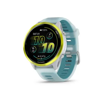 Forerunner 570 - 47mm, Whitestone/Amp Yellow (010-02971-01)