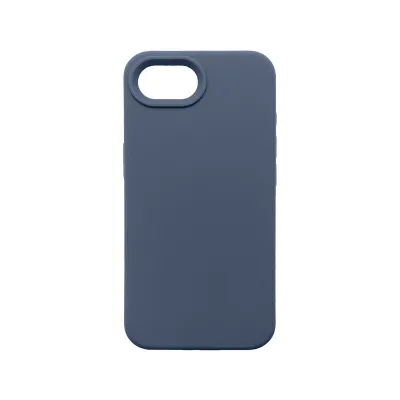 Sturdo silikónové puzdro iPhone 16e, tm. modré (Premium)