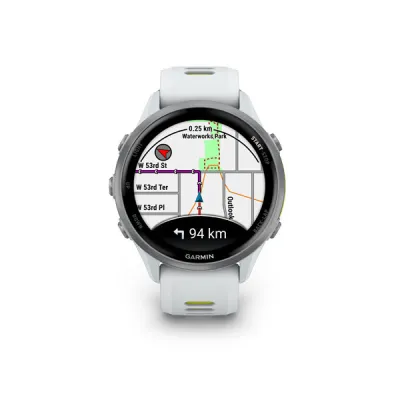 Forerunner 970, Whitestone/Amp Yellow (010-02969-11)