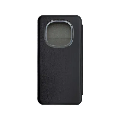 mobilNET knižkové puzdro Xiaomi Redmi Note 14 Pro 5G, čierna (Lichi)