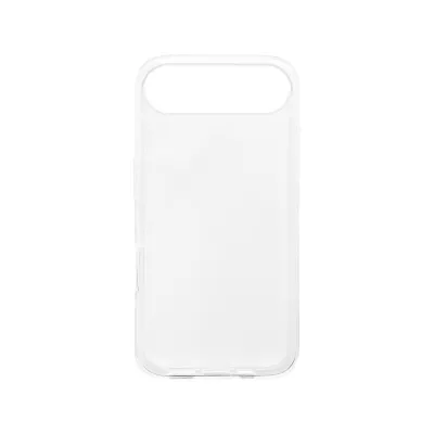 mobilNET silikónové puzdro iPhone 17 Air, priehľadné (Moist)