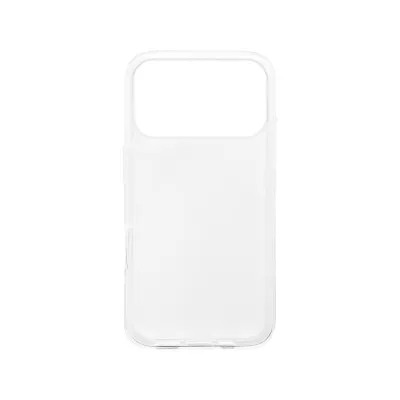 mobilNET silikónové puzdro iPhone 17 Pro, priehľadné (Moist)