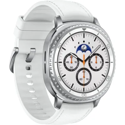 Samsung Galaxy Watch8 Classic 46 mm (SM-L500NZWAEUE) Biele
