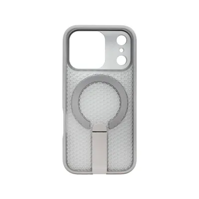 mobilNET plastové puzdro iPhone 17 Pro, sivé (Magsafe AIR)
