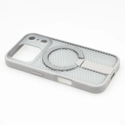 mobilNET plastové puzdro iPhone 17 Pro, sivé (Magsafe AIR)