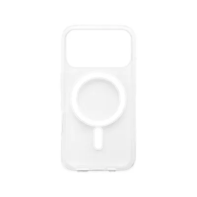 mobilNET plastové puzdro iPhone 17 Pro, priehľadné (Magsafe)