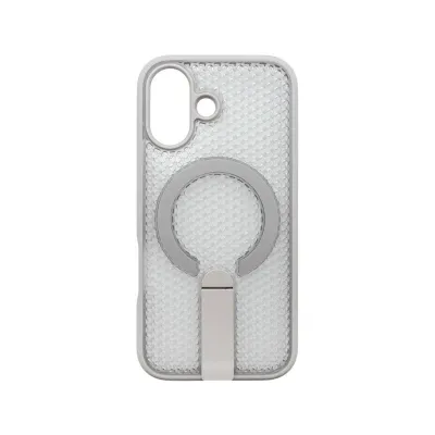 mobilNET plastové puzdro iPhone 17, sivé (Magsafe AIR)