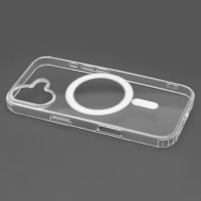 mobilNET plastové puzdro iPhone 17, priehľadné (Magsafe)