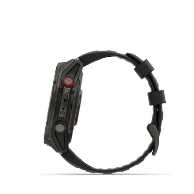 Garmin Fenix 8 Pro - 51mm, AMOLED, Sapphire, Carbon Gray DLC Titanium, Black/Pebble Gray band (010-03199-01)