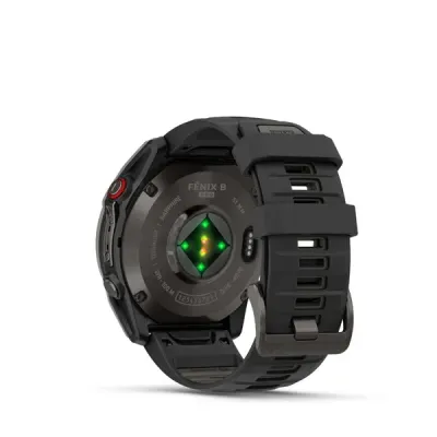Garmin Fenix 8 Pro - 51mm, AMOLED, Sapphire, Carbon Gray DLC Titanium, Black/Pebble Gray band (010-03199-01)
