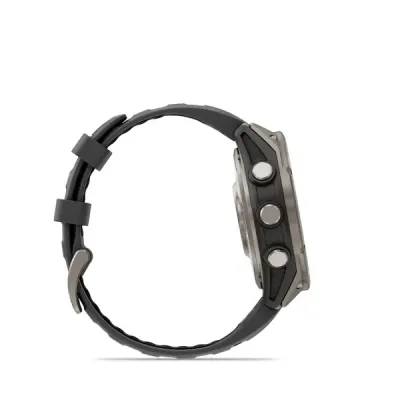 Garmin Fenix 8 Pro - 47mm, AMOLED, Sapphire, Titanium, Graphite/Black band (010-03198-11)