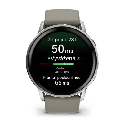 Garmin VENU 4 - 45mm, Silver + Gray (010-03014-01)
