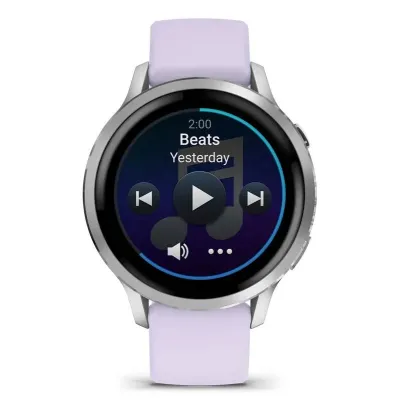 Garmin VENU 4 - 41mm, Gray/ Silver + Periwinkle (010-03013-01)